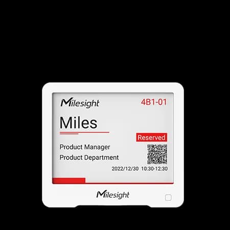 Milesight DS3604 IoT E-ink Ekran