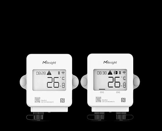 Milesight TS301 / TS302 LoRaWAN Ekranlı Sıcaklık Sensörü