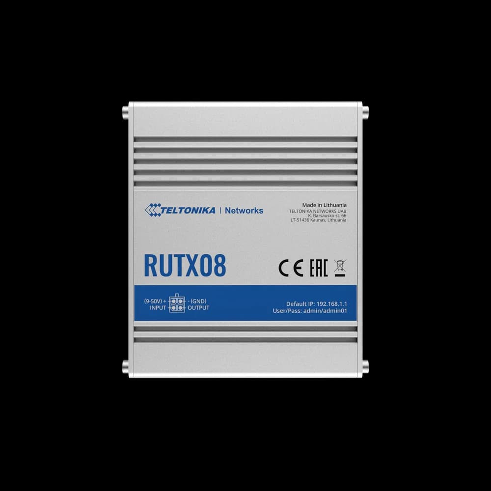 Teltonika RUTX08 Endüstriyel MQTT Ethernet