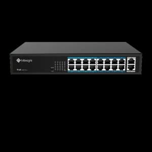 Milesight MS-S0216-GL 16 Portlu Endüstriyel PoE Switch