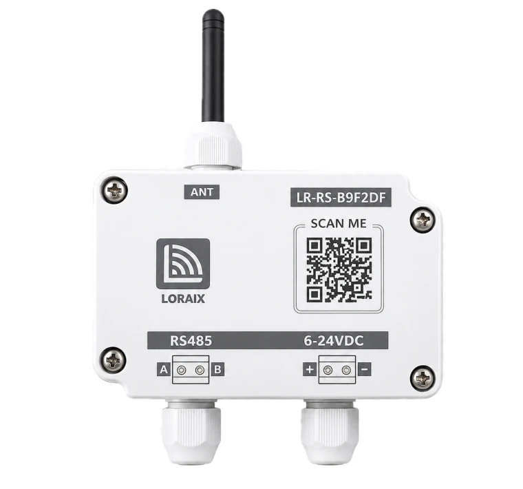 Loraix LR-RS RS485 Modbus RTU LoRaWAN dönüştürücü